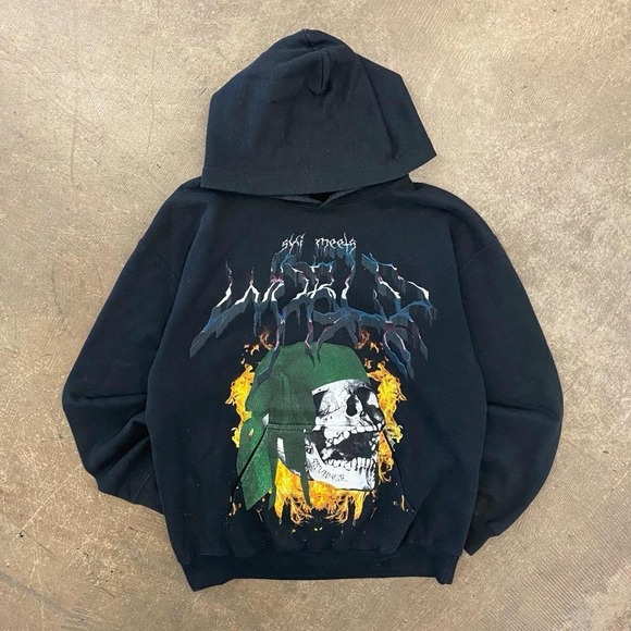 The Unbranded Brand Other - Ski Mask The Slump god Revenge World Tour Ski Meets World Hoodie Rap Size M